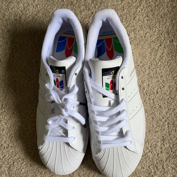 HOT Adidas Shoe Superstar Pride 2021 Adidas Shoes Adidas